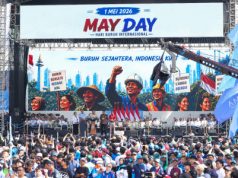 Hari Buruh Internasional 2026 Diperingati di Monas