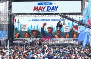 Hari Buruh Internasional 2026 Diperingati di Monas