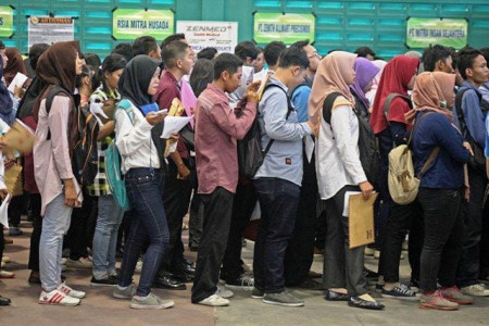 Pengangguran Terbuka Diperkirakan 7, 3 Juta Orang